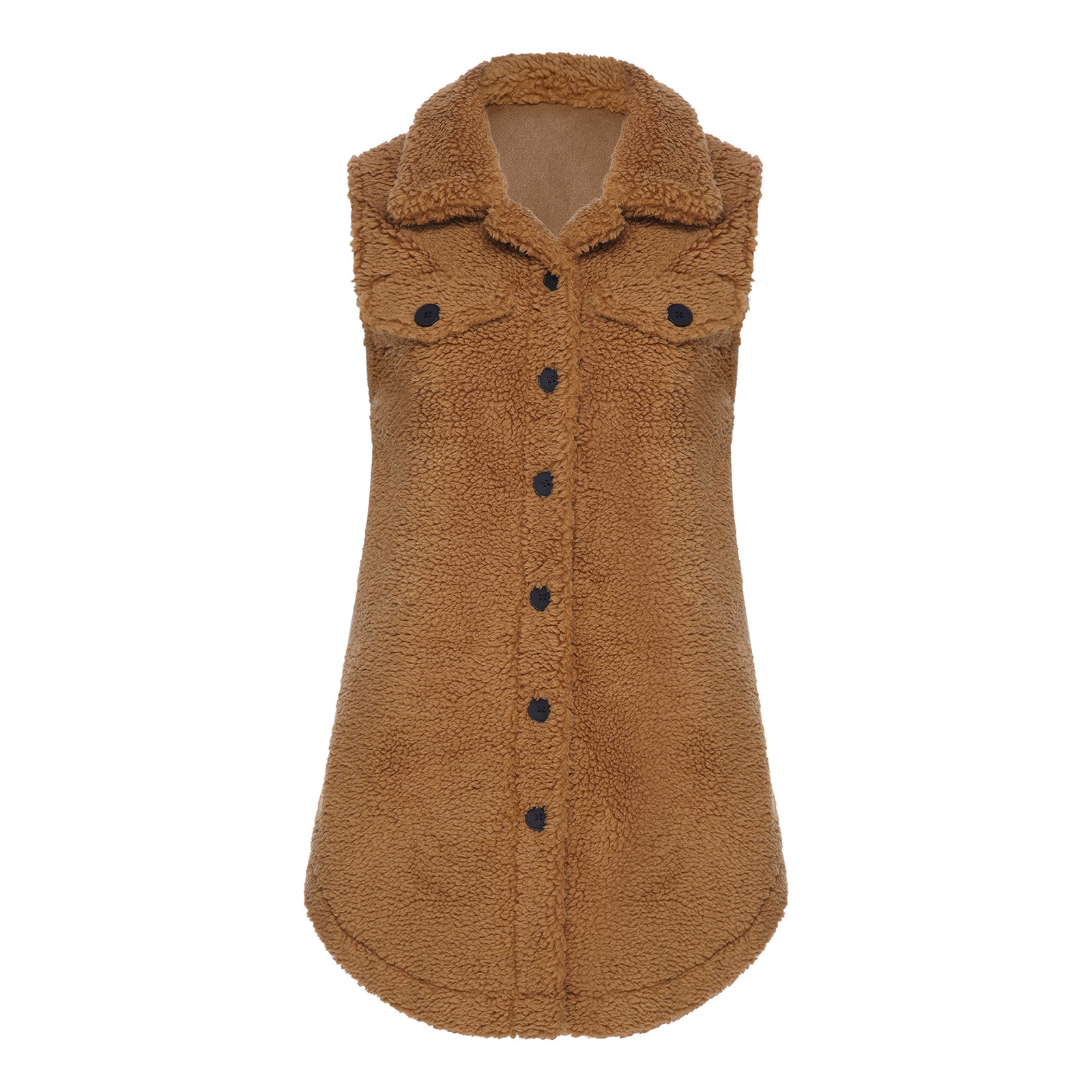 Sherpa Coat Women - Womens Warm Fleece Sherpa Jacket Lapel