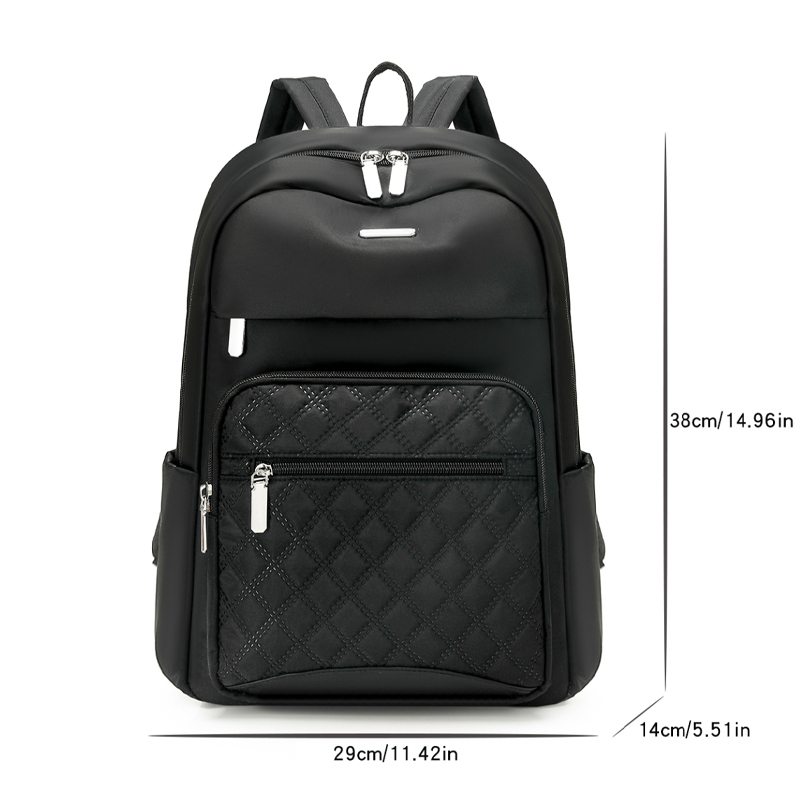 Fashion Plaid Commuter Daypack - Women'S Fashion Backpack recension och pris