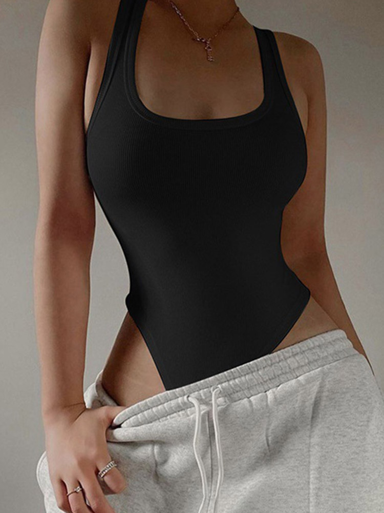 Sleeveless Knit Bodysuit 2024  - Turtleneck Bodysuit recension och pris