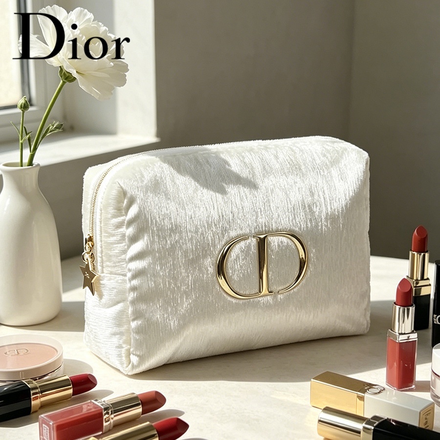 Dior’s Bag White Velvet Travel - Women'S Fashion Essentials recension och pris