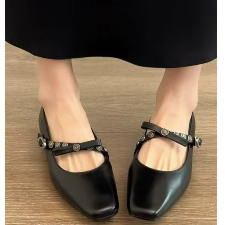 French-style Bow Square-toe Ch - Women'S Fashion Spring Summer 2026 recension och pris