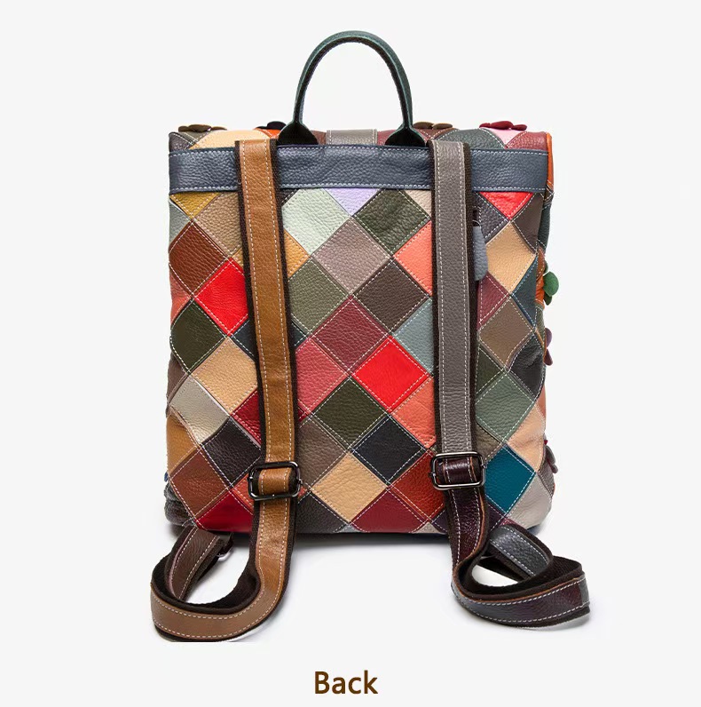 Vintage Women Genuine Leather  - Women'S Fashion Backpack recension och pris