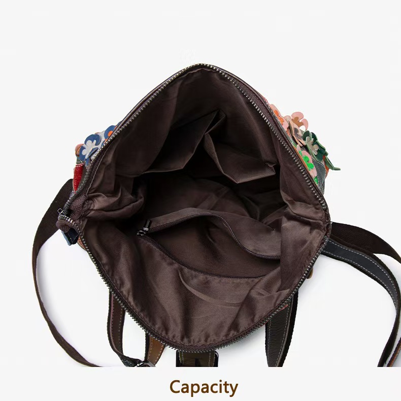 Vintage Women Genuine Leather  - Women'S Fashion Backpack recension och pris