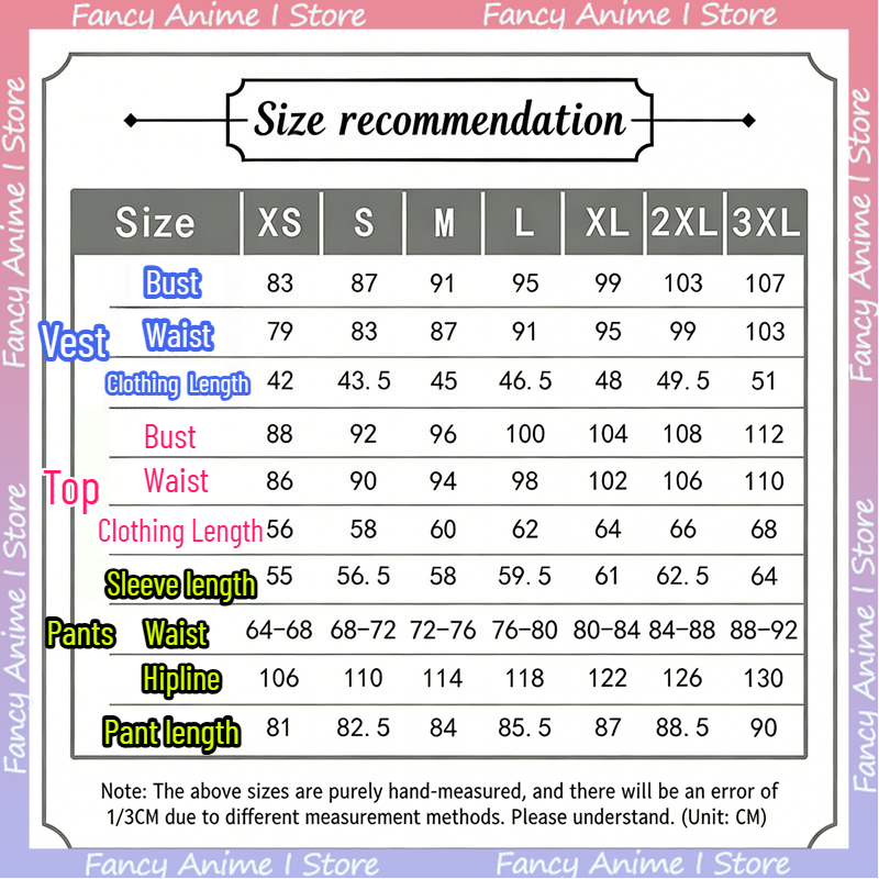 Anime Akaza Copsplay Costume H - Women Fashion Vest recension och pris