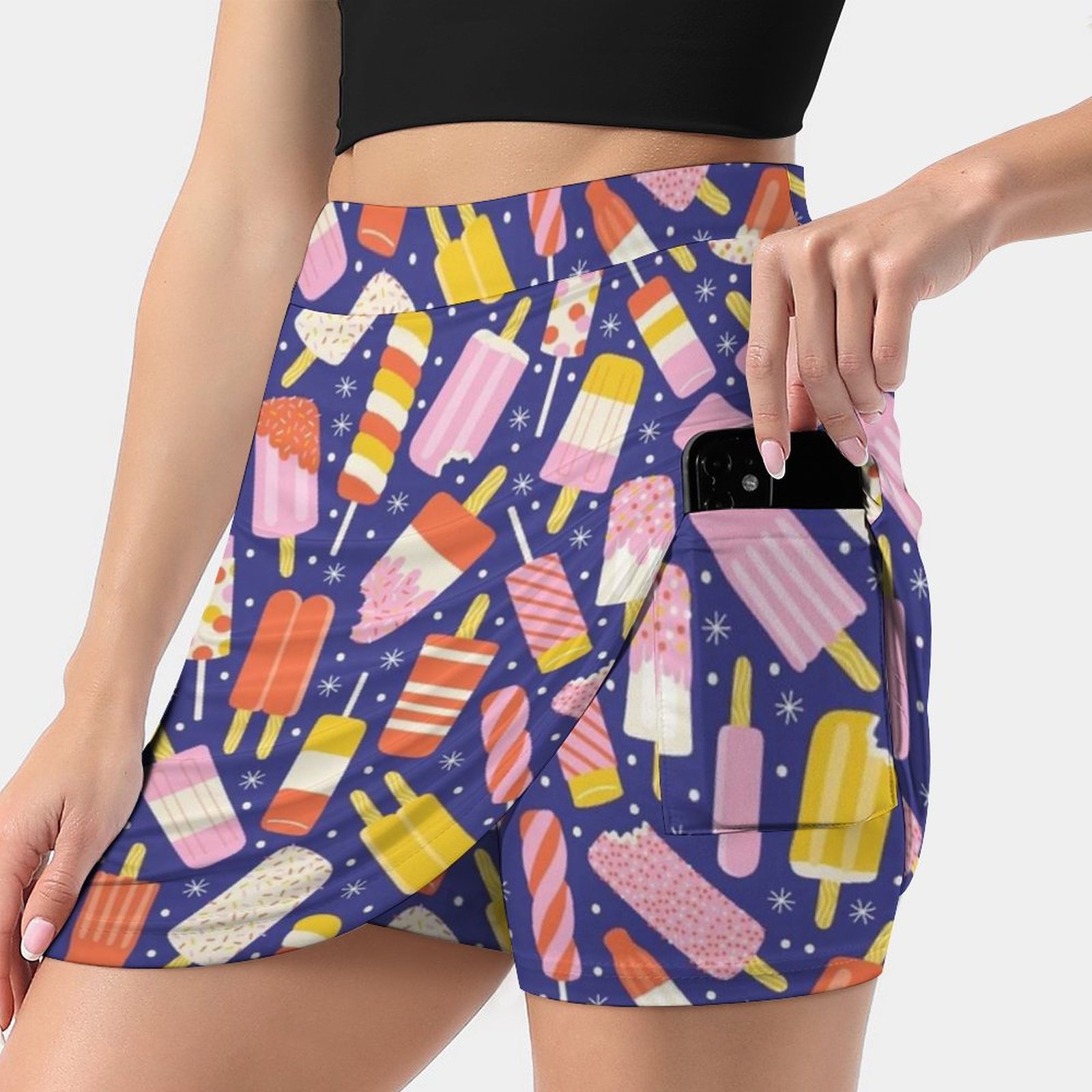Popsicles Skirts Woman Fashion - Women Fashion Vector recension och pris