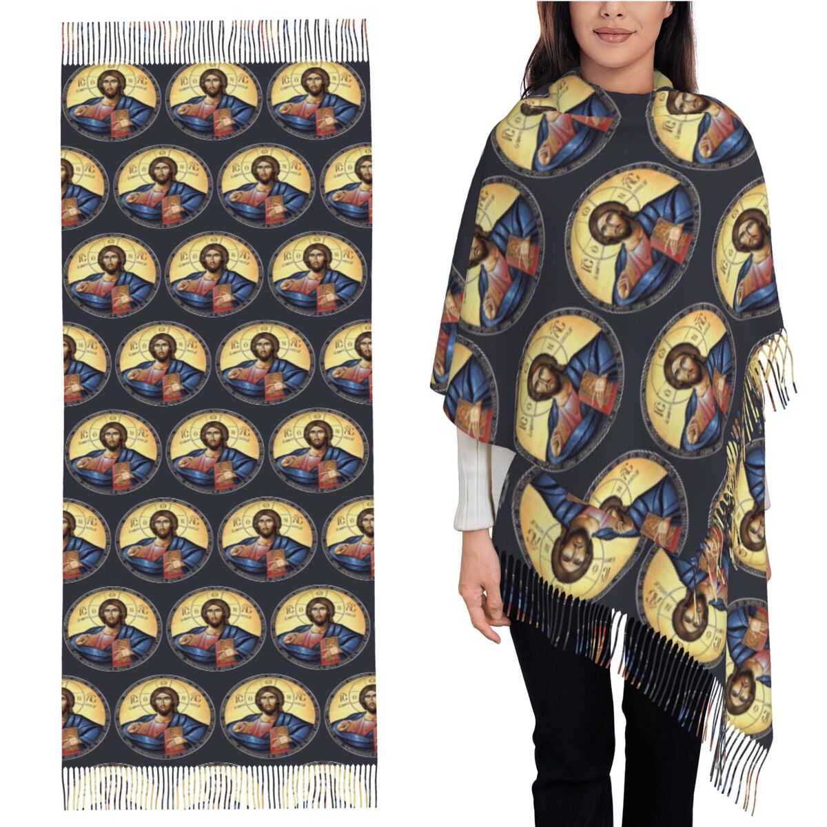 Christ Pantocrator Orthodox Ic - Women Fashion Icon recension och pris