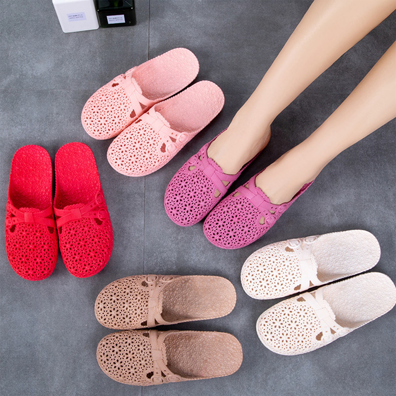 Wrap-Toe Breathable Slippers S - Women'S Fashion Day recension och pris