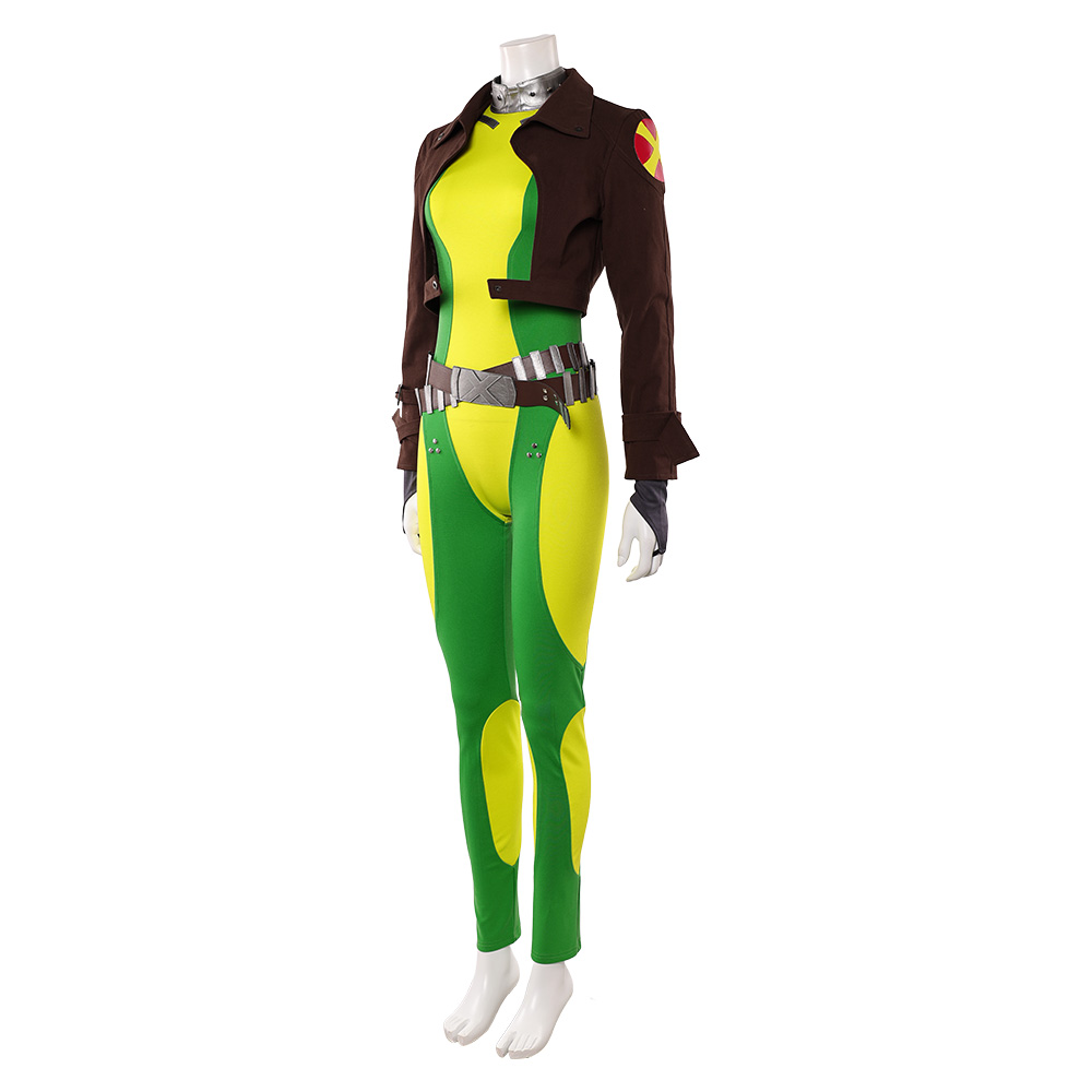 Adult Women Rogue Cosplay Cost - Women'S Fashion Leather Jacket recension och pris