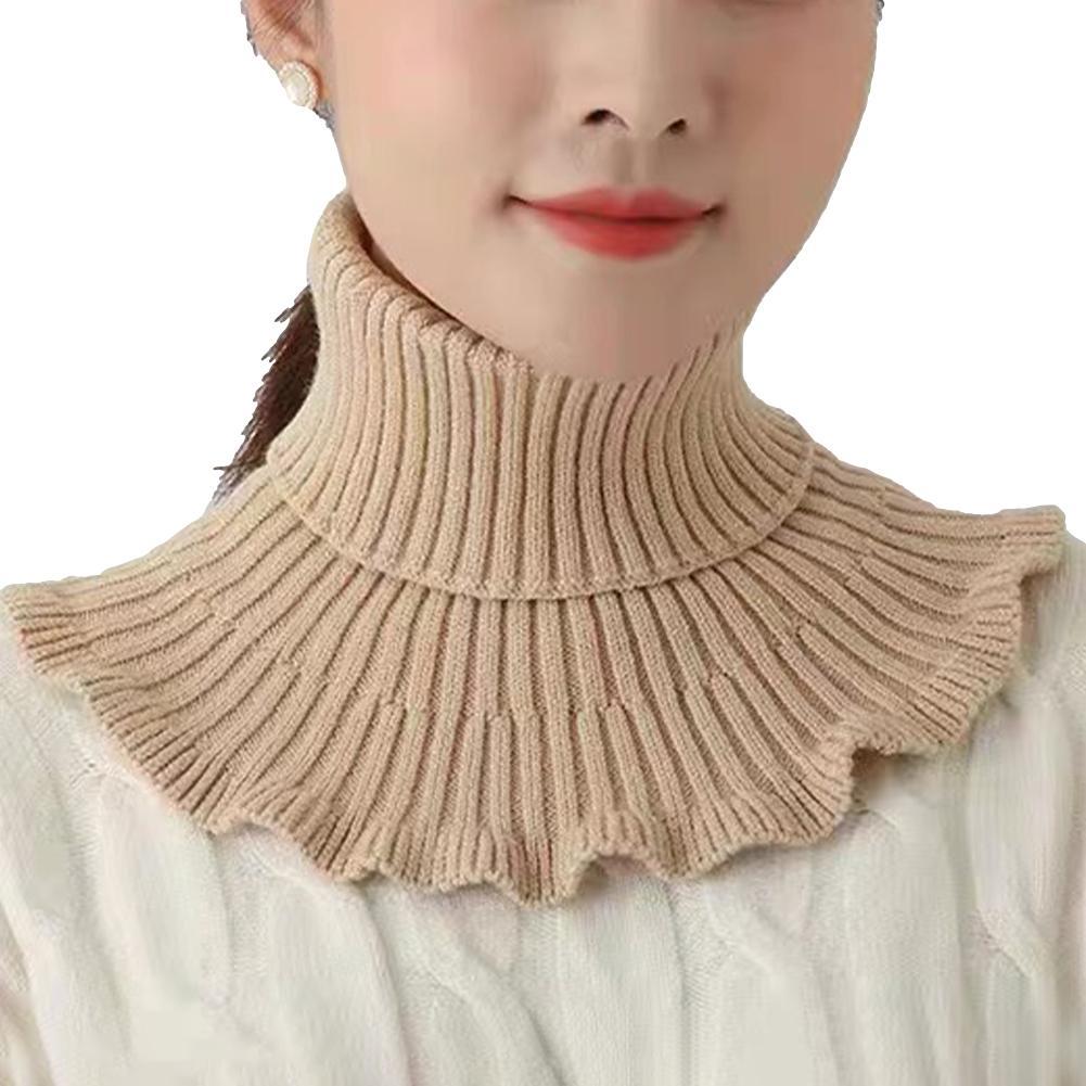 Warm Knitted Collar Scarf Wome - Turtleneck Bodysuit recension och pris