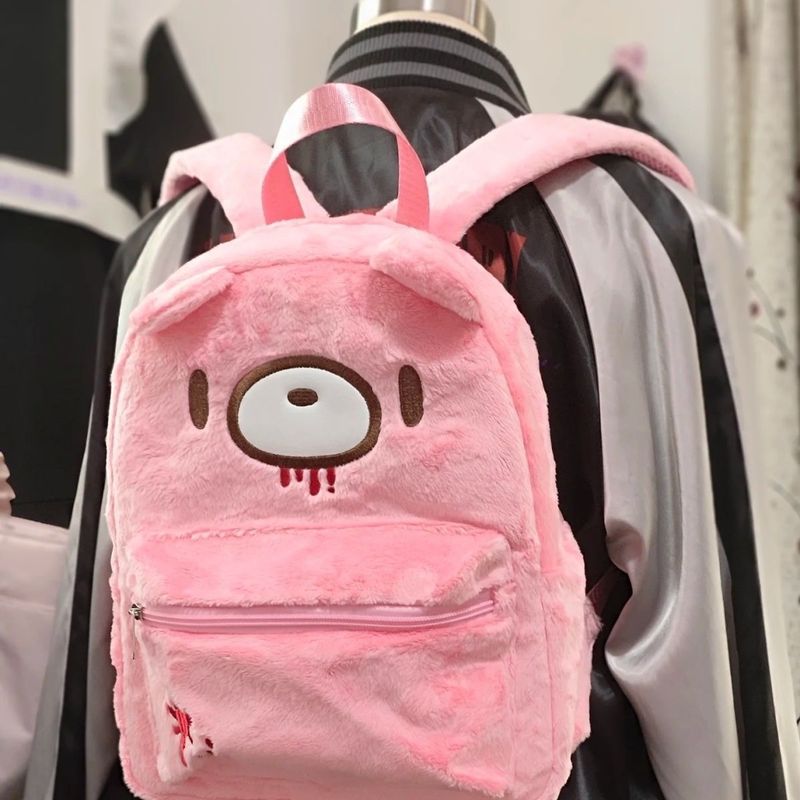 Gloomy Bear Cute Backpack Pink - Women'S Fashion Backpack recension och pris