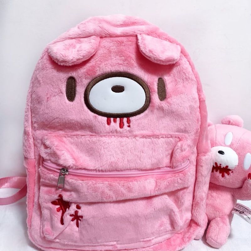 Gloomy Bear Cute Backpack Pink - Women'S Fashion Backpack recension och pris