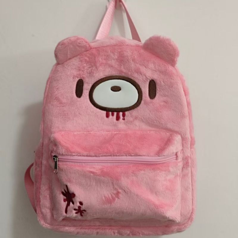 Gloomy Bear Cute Backpack Pink - Women'S Fashion Backpack recension och pris