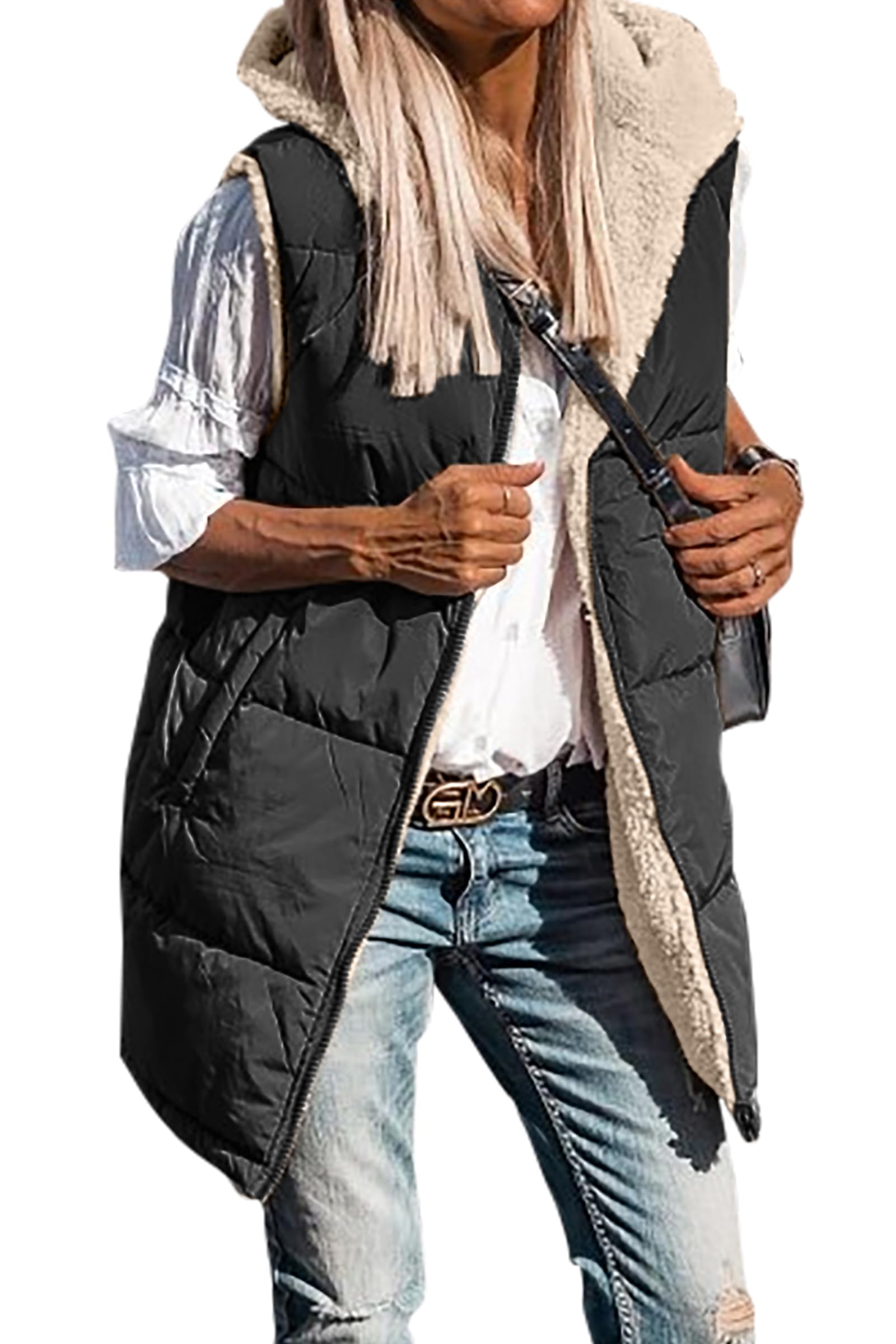 Both Sides Can Wear Women's 20 - Sherpa Coat Women recension och pris