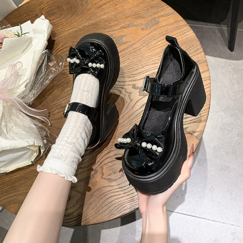 2026 Lolita Shoes Black Super  - Women'S Fashion Day recension och pris
