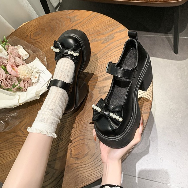 2026 Lolita Shoes Black Super  - Women'S Fashion Day recension och pris