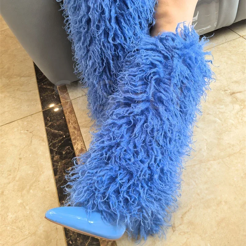Fashion Candy Colored Plush Kn - Women'S Fashion Magazines recension och pris