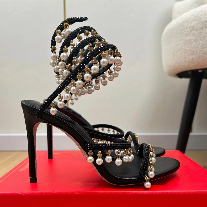 Luxury Rhinestones Pearls Tass - Women'S Fashion Q recension och pris