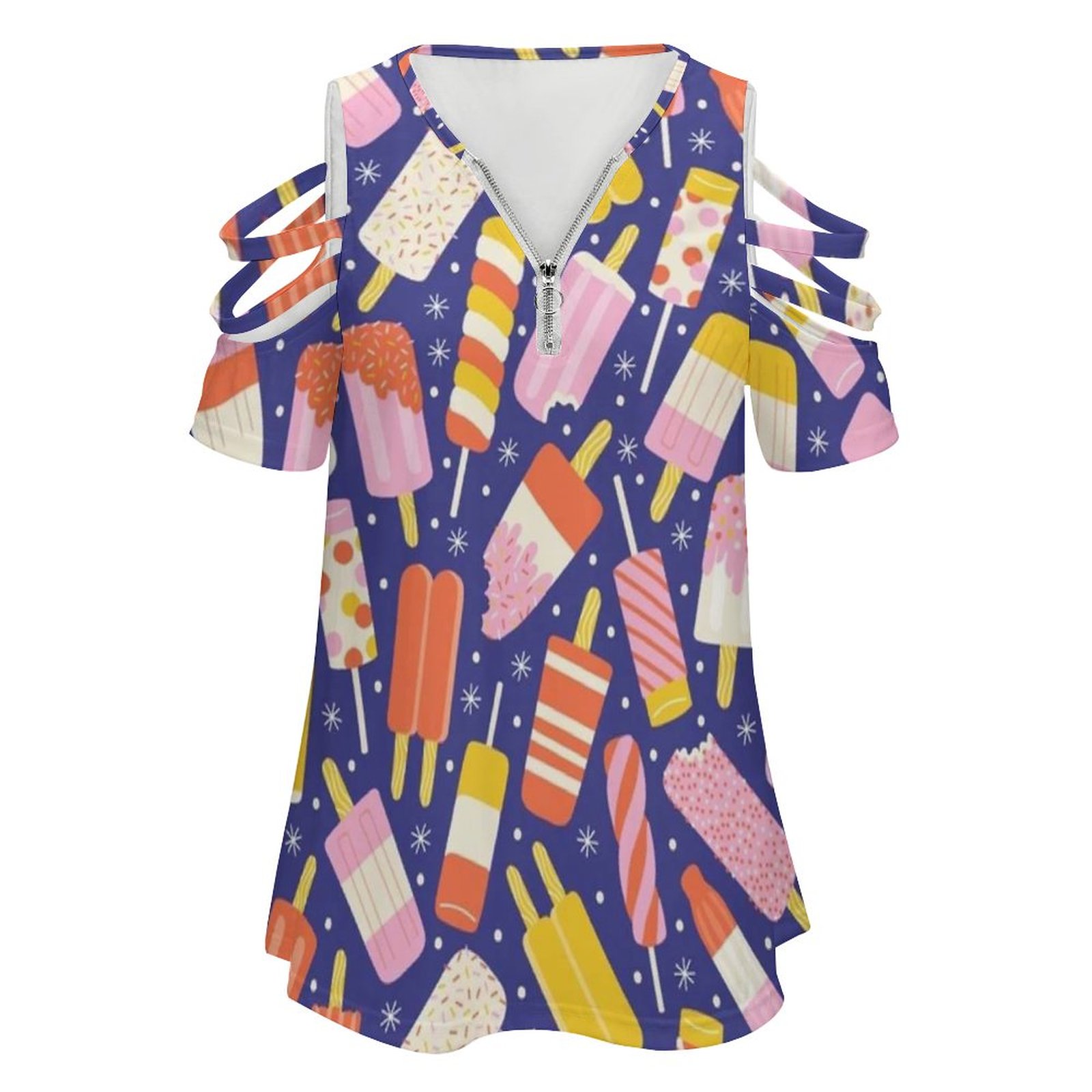 Popsicles New Fashion Zip Off  - Women Fashion Vector recension och pris