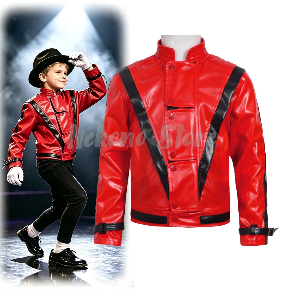 Michael Jackson Thriller Scary - Women'S Fashion Leather Jacket recension och pris