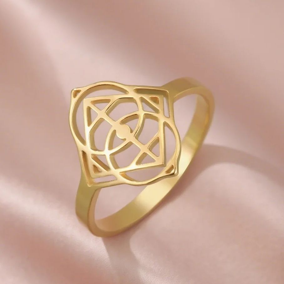 LIKGREAT Geometric Vector Ring - Women Fashion Vector recension och pris