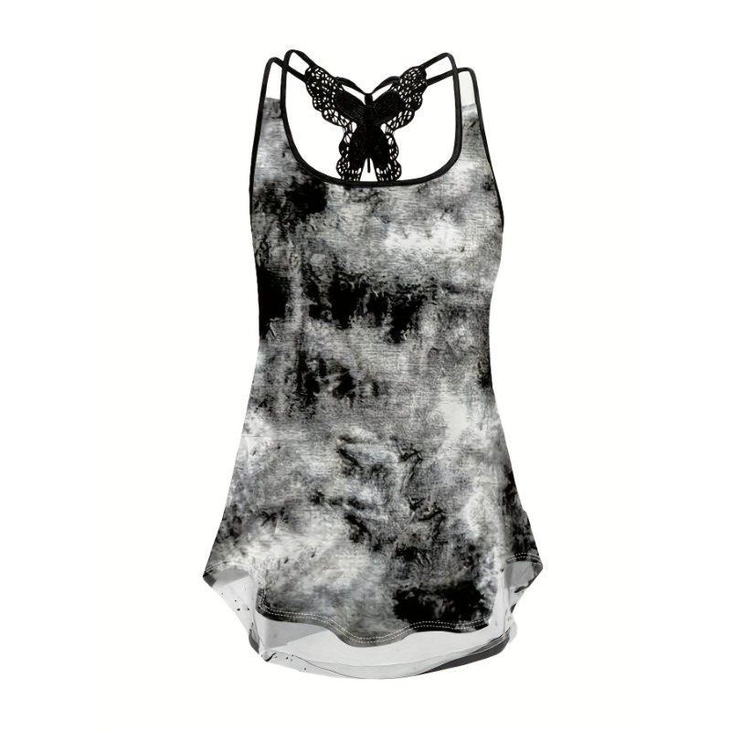 Plus Size 1XL-5XL Print Tank T - Women Fashion Vest recension och pris