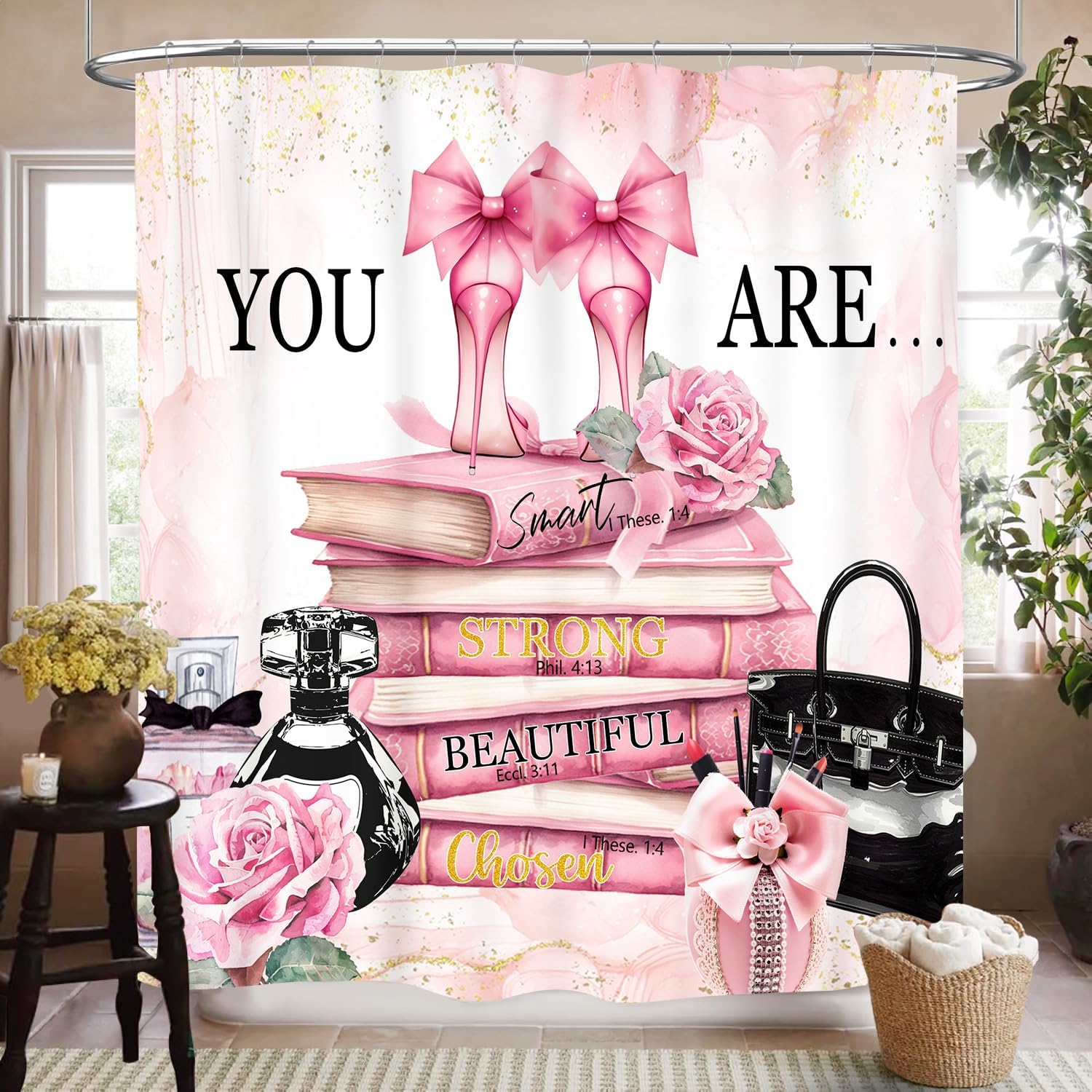 Fashion Woman Shower Curtain f - Women'S Fashion Magazines recension och pris