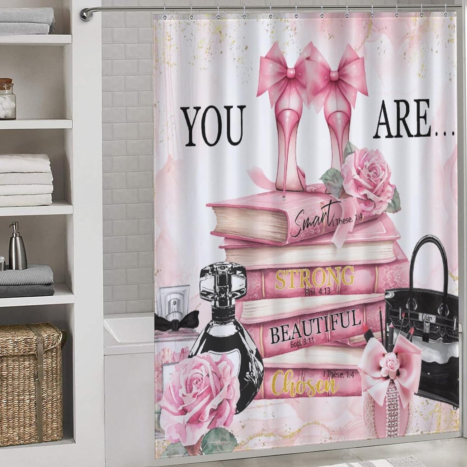 Fashion Woman Shower Curtain f - Women'S Fashion Magazines recension och pris