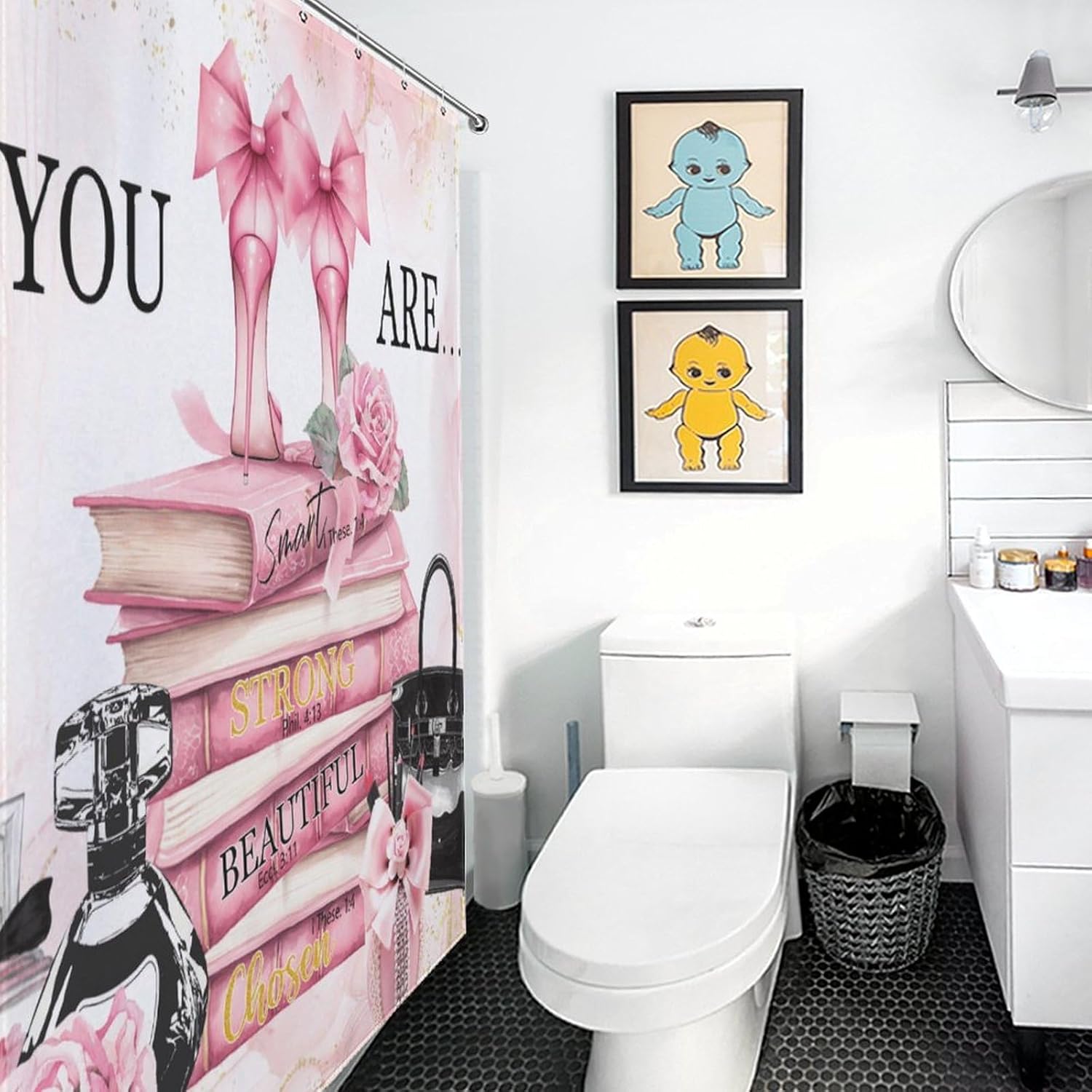 Fashion Woman Shower Curtain f - Women'S Fashion Magazines recension och pris