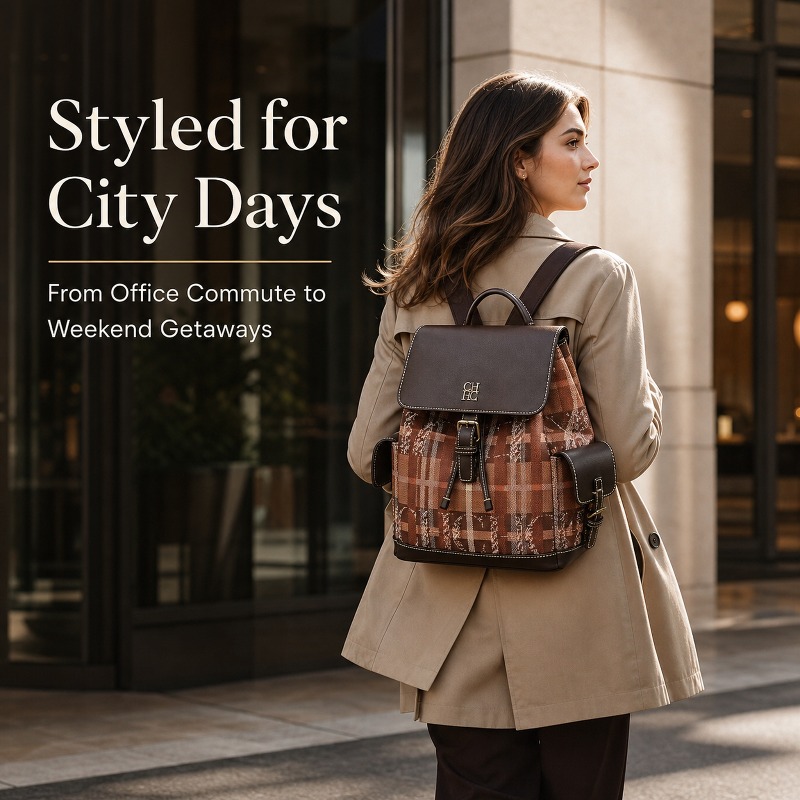 CHHC Fashion Color Block Backp - Women'S Fashion Backpack recension och pris