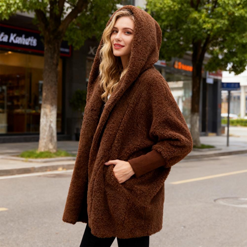 Women Polyester Coat Women's F - Sherpa Coat Women recension och pris
