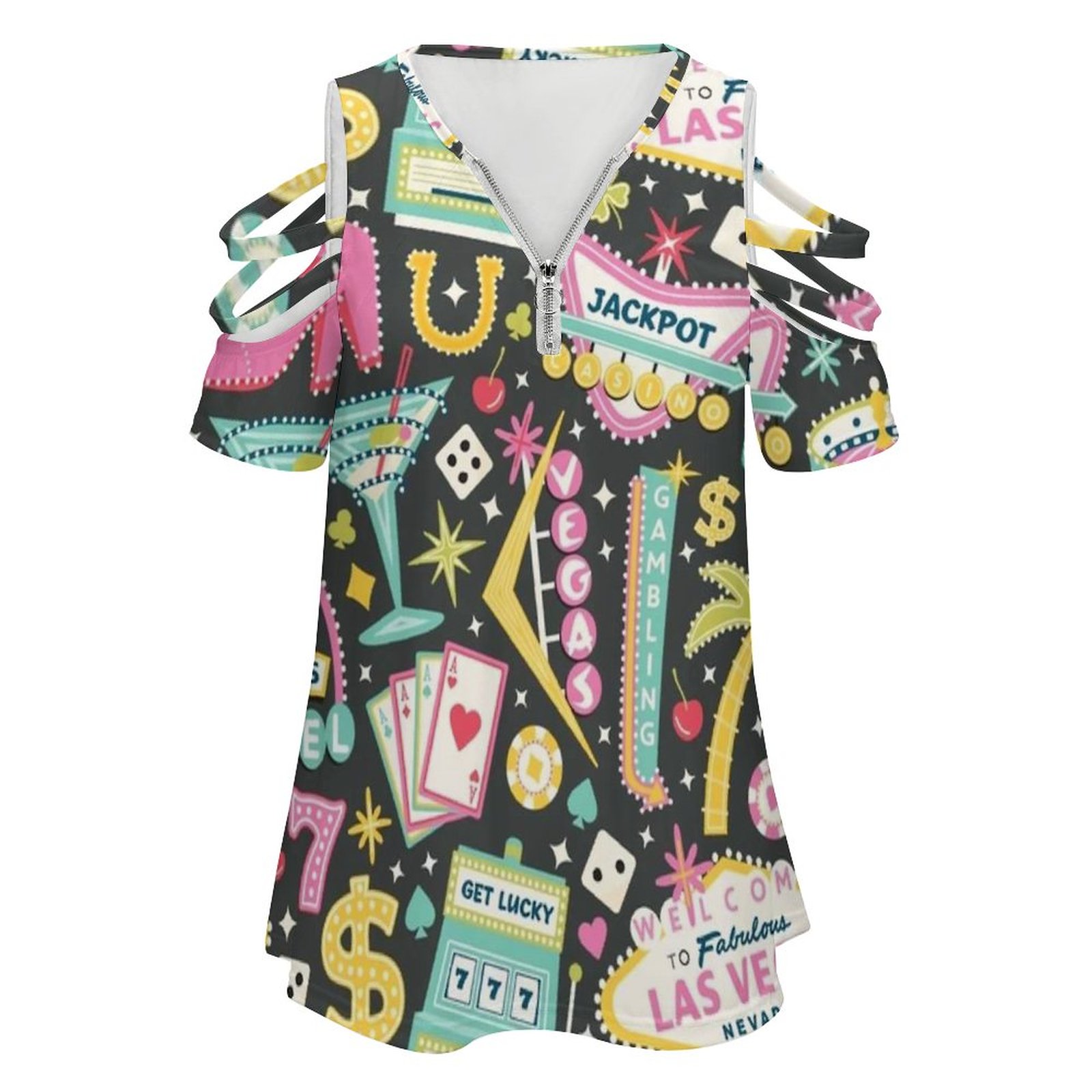 Viva Las Vegas Women's T-Shirt - Women Fashion Vector recension och pris