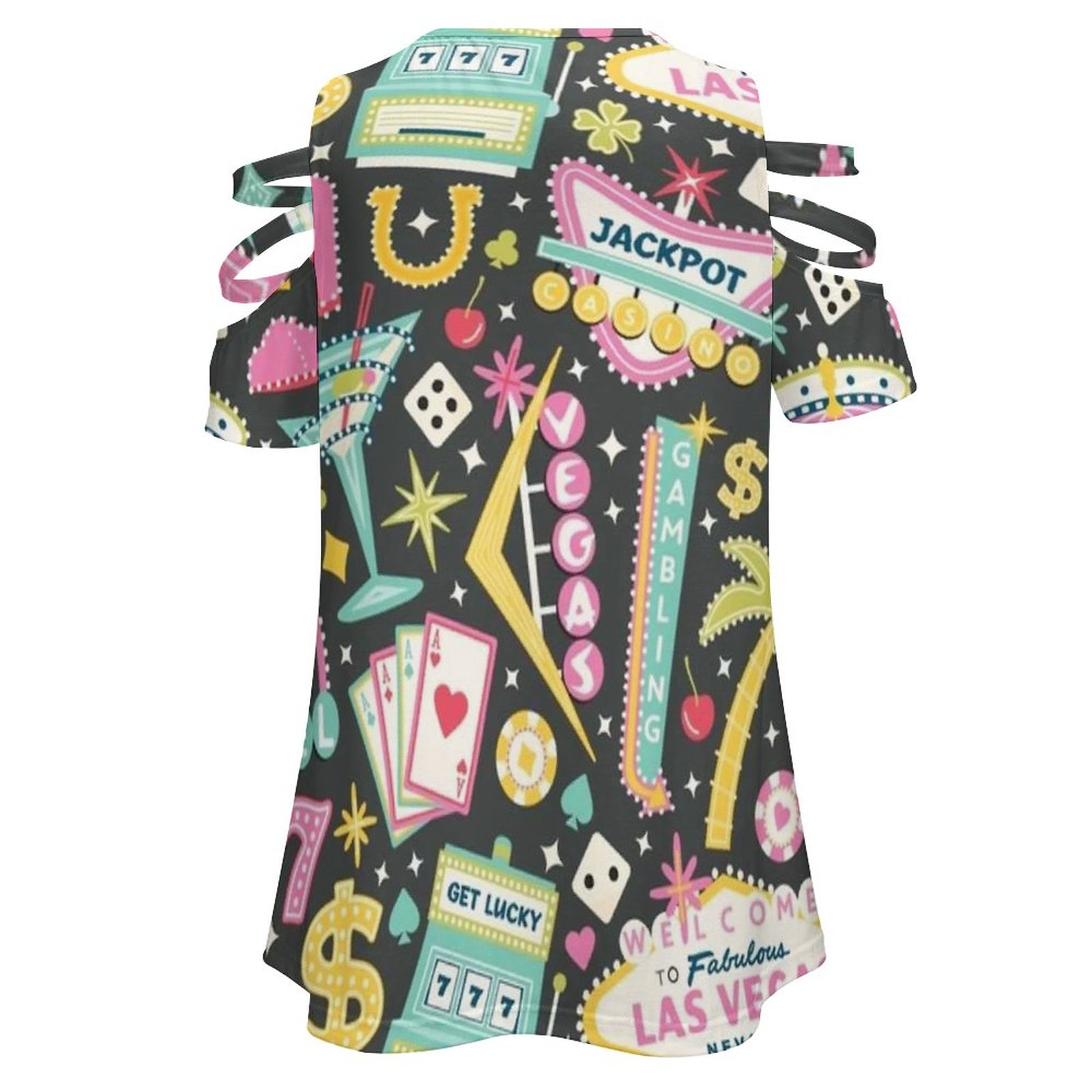 Viva Las Vegas Women's T-Shirt - Women Fashion Vector recension och pris