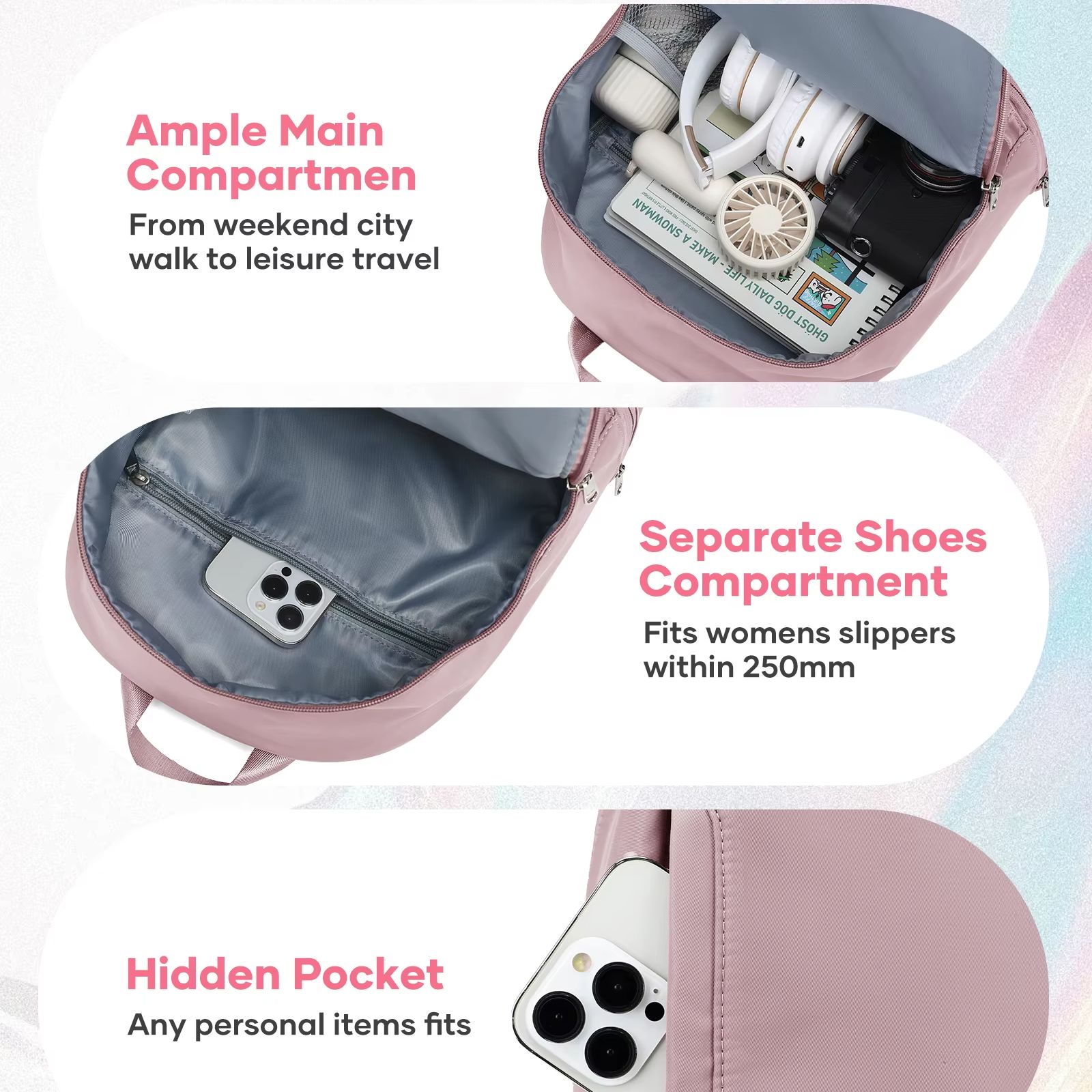 Bag For Women, Small Sports Ba - Women'S Fashion Backpack recension och pris