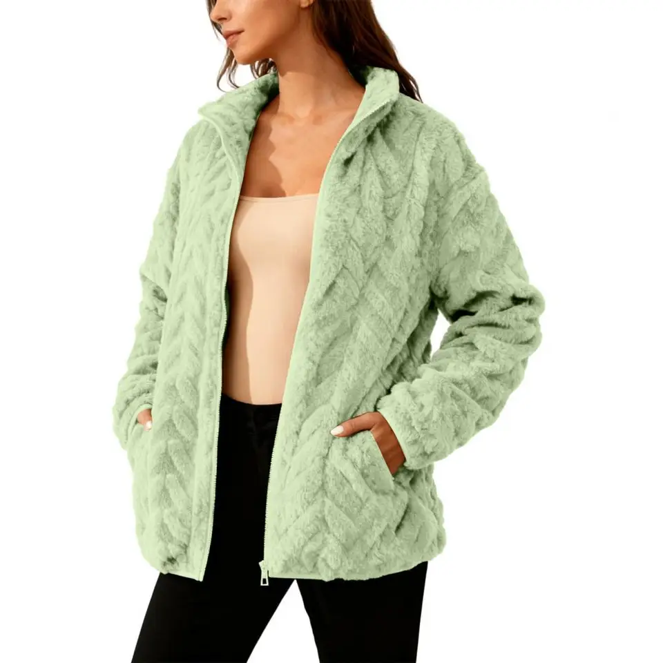 Winter Coat Women Winter Fleec - Sherpa Coat Women recension och pris
