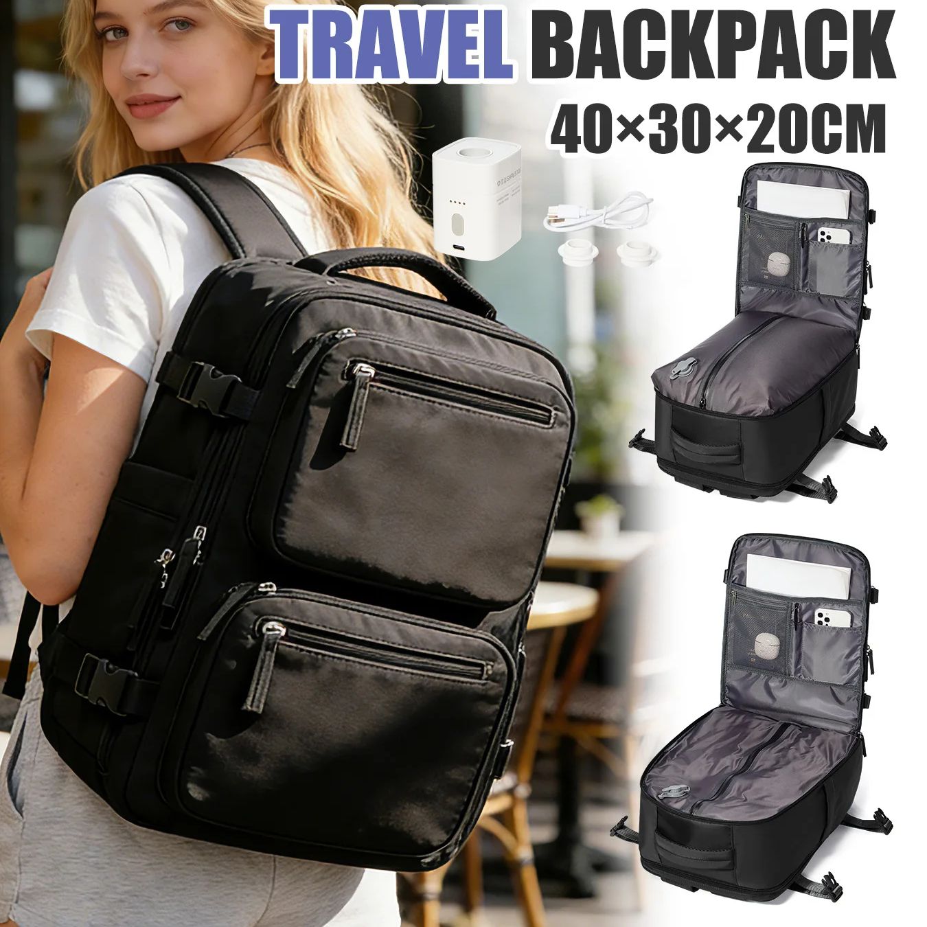 Women Backpack Vacuum Backpack - Women'S Fashion Backpack recension och pris