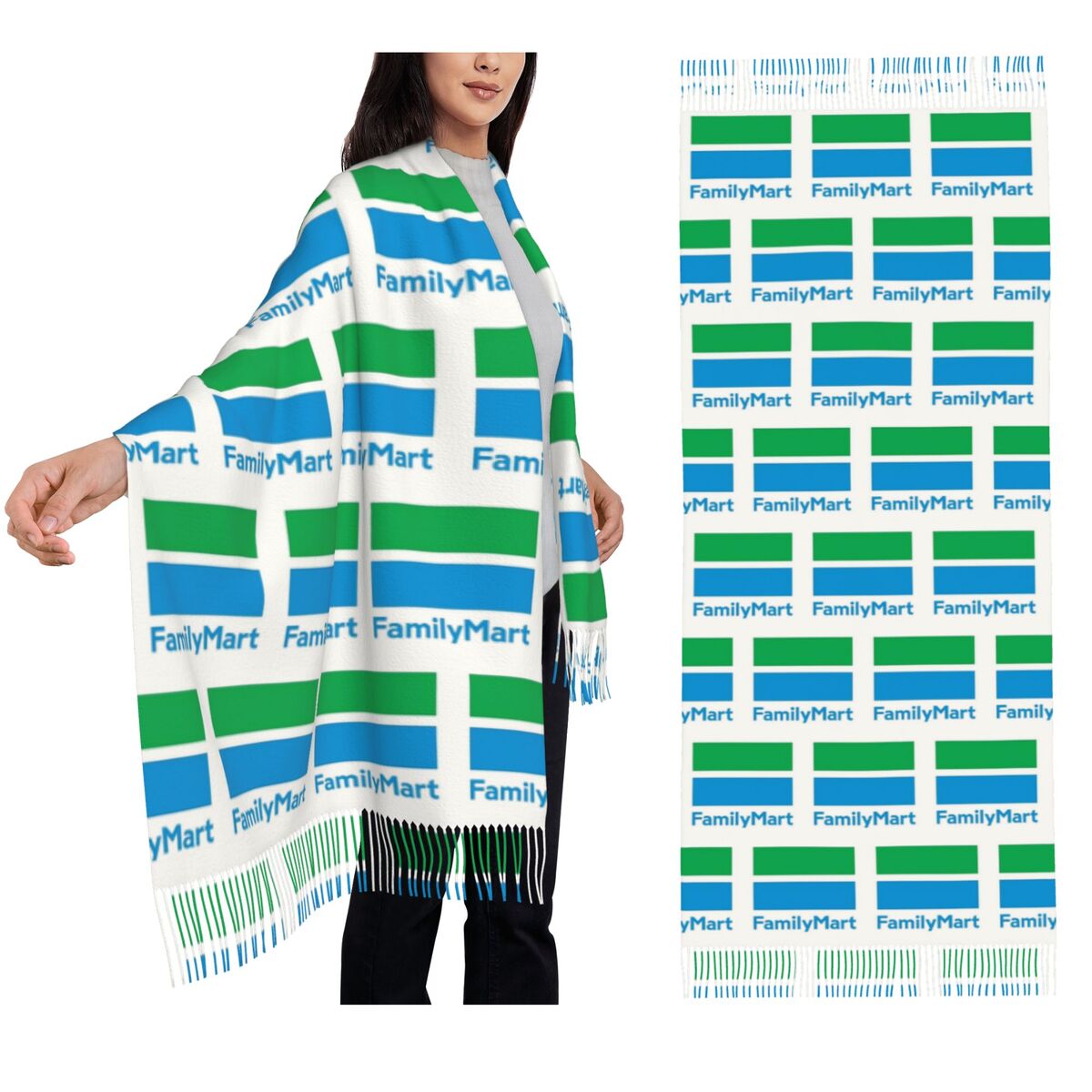 Family Mart Scarf Tassel Scarv - Women'S Fashion Mart recension och pris