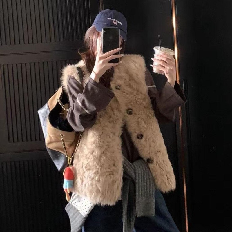 Women's 2026 Autumn Winter New - Sherpa Coat Women recension och pris