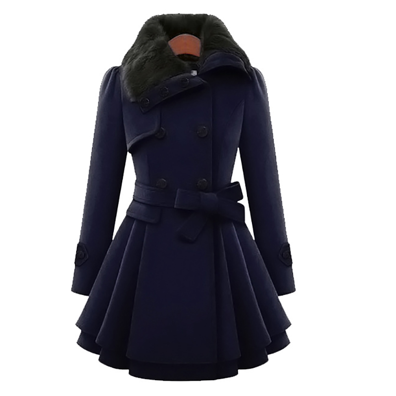 Winter Slim Long Wool Sherpa C - Sherpa Coat Women recension och pris