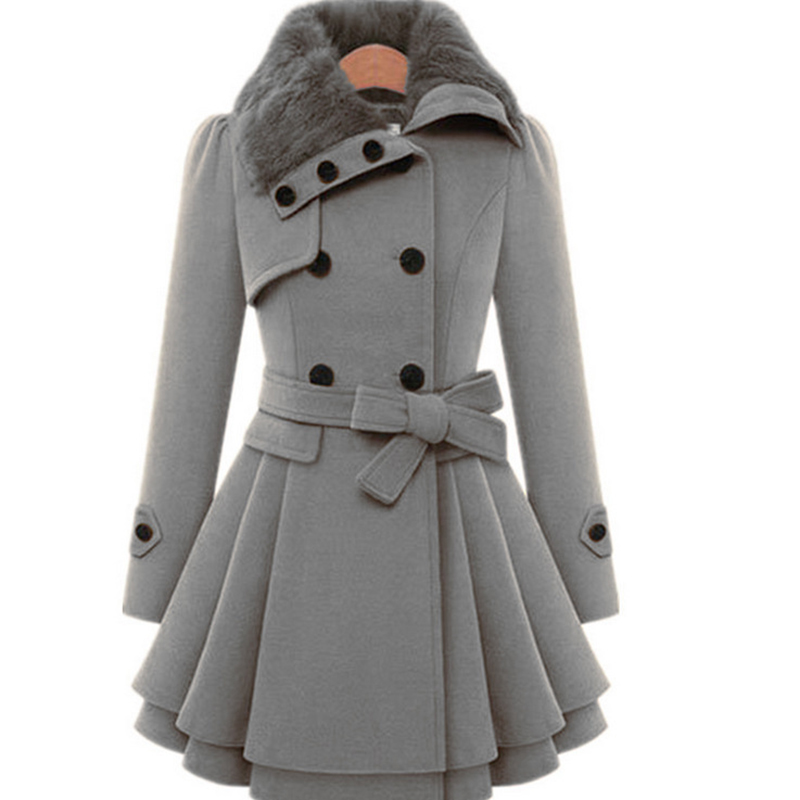 Winter Slim Long Wool Sherpa C - Sherpa Coat Women recension och pris